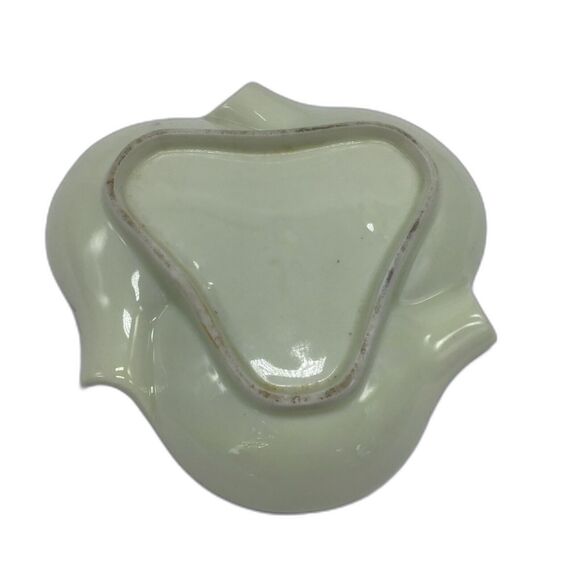 Vintage Ceramic Yellow Floral Ashtray Mid Century Modern Tobaccoana Smoking MCM - Picture 2 of 2